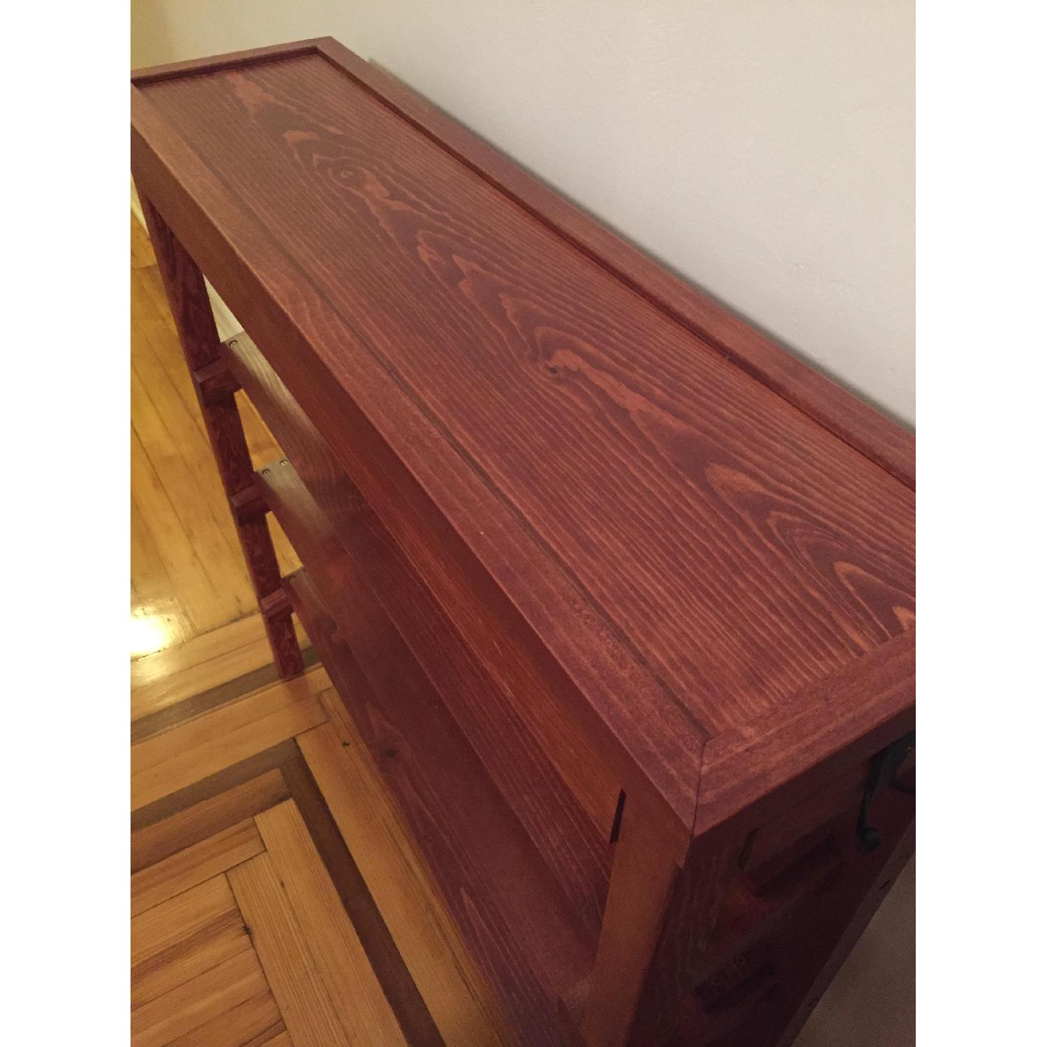 Etsy Shoe Rack/Side Table AptDeco