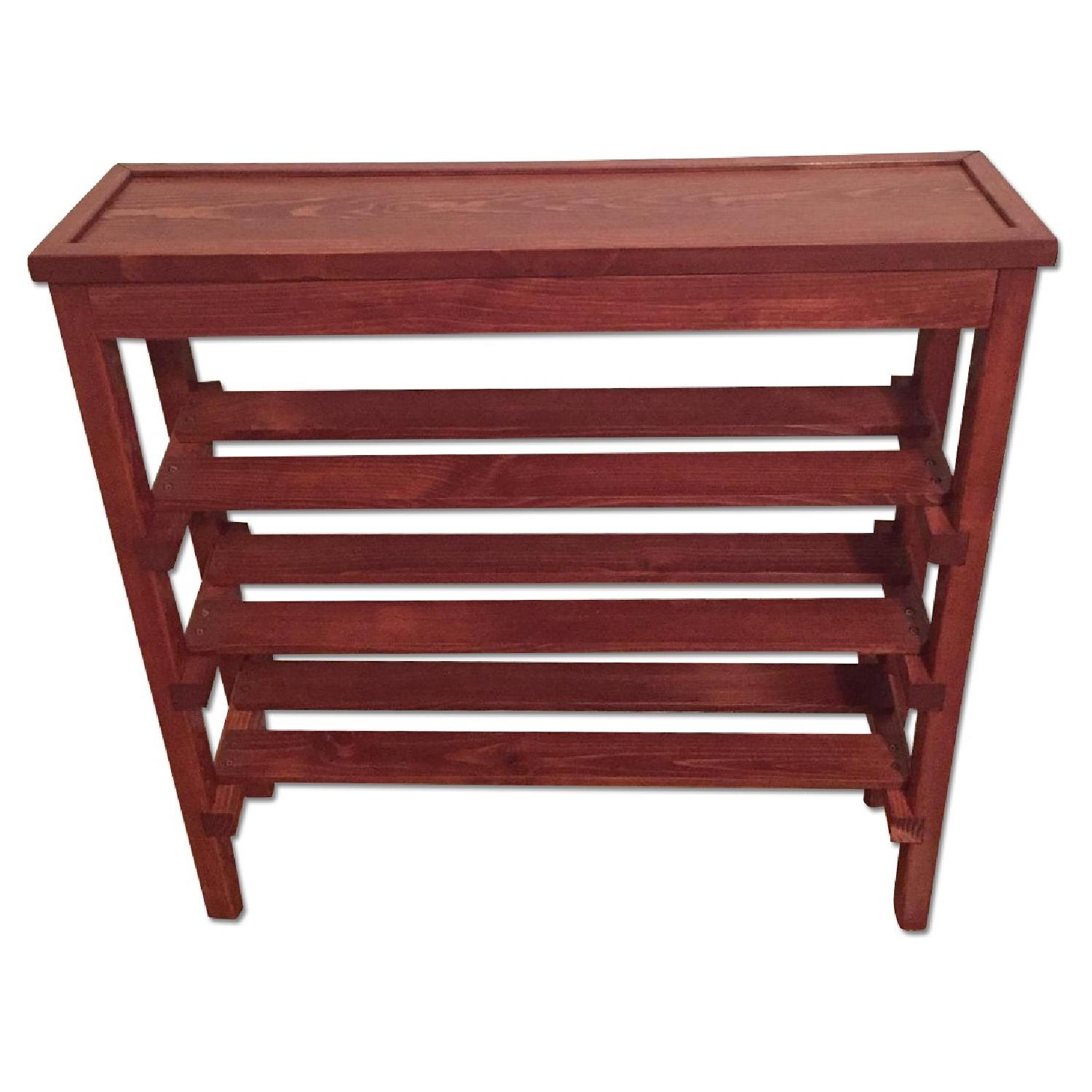 Etsy Shoe Rack/Side Table AptDeco