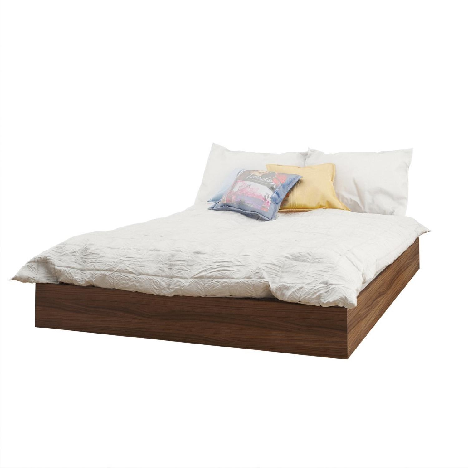 Nexera Alibi Platform bed w/ Panorama Headboard - image-7