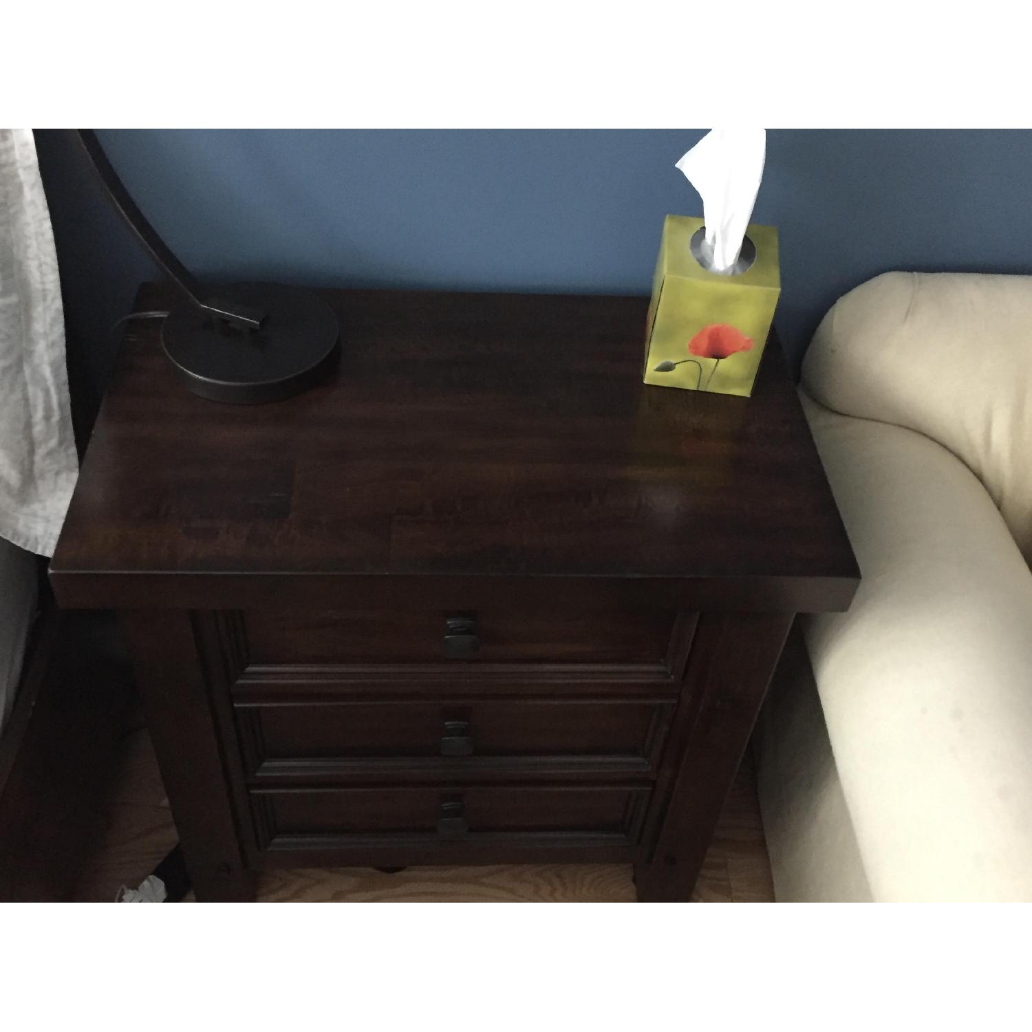 Bob's Hudson 3 Drawer Nightstand - image-2