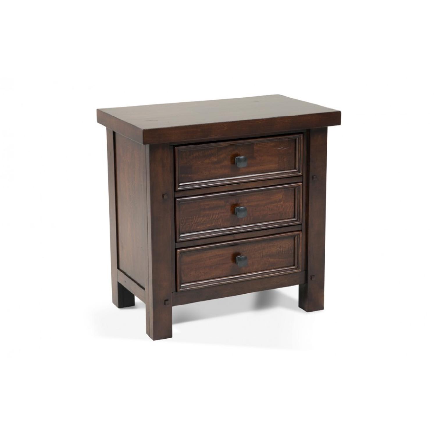 Bob's Hudson 3 Drawer Nightstand - image-0