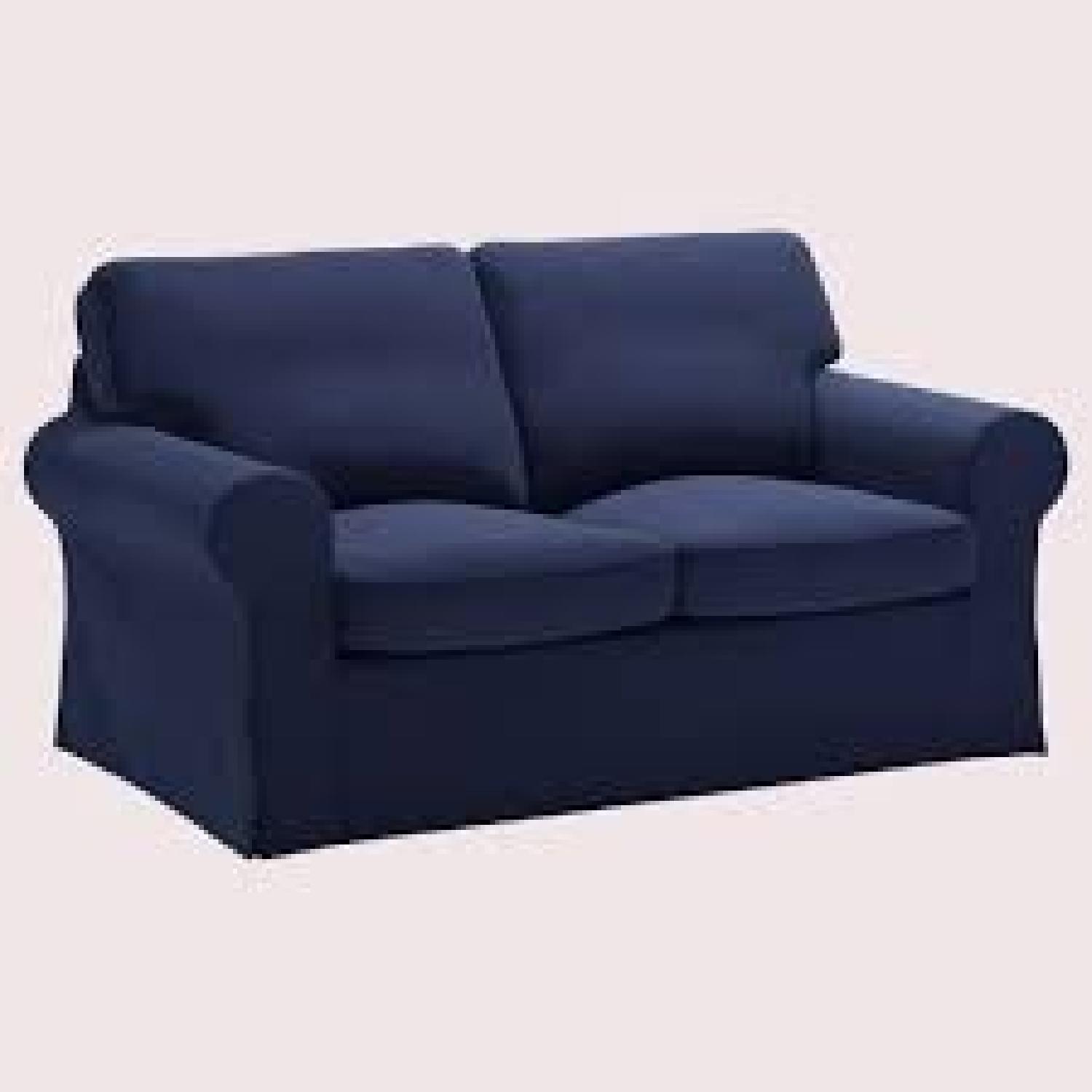 Ikea Ektorp Loveseat w/ PullOut Sleeper AptDeco