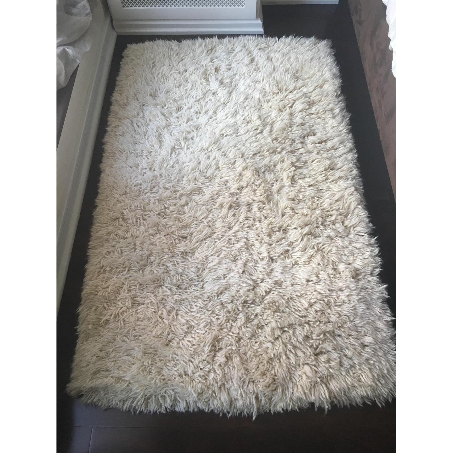 Crate & Barrel Celeste Shag Rugs - image-1