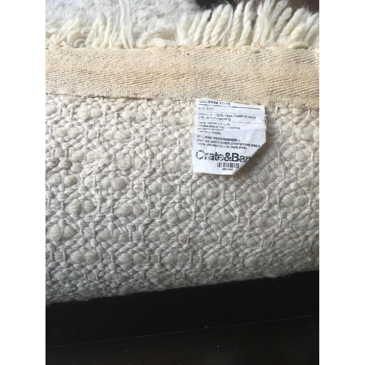 Crate & Barrel Celeste Shag Rugs - image-3