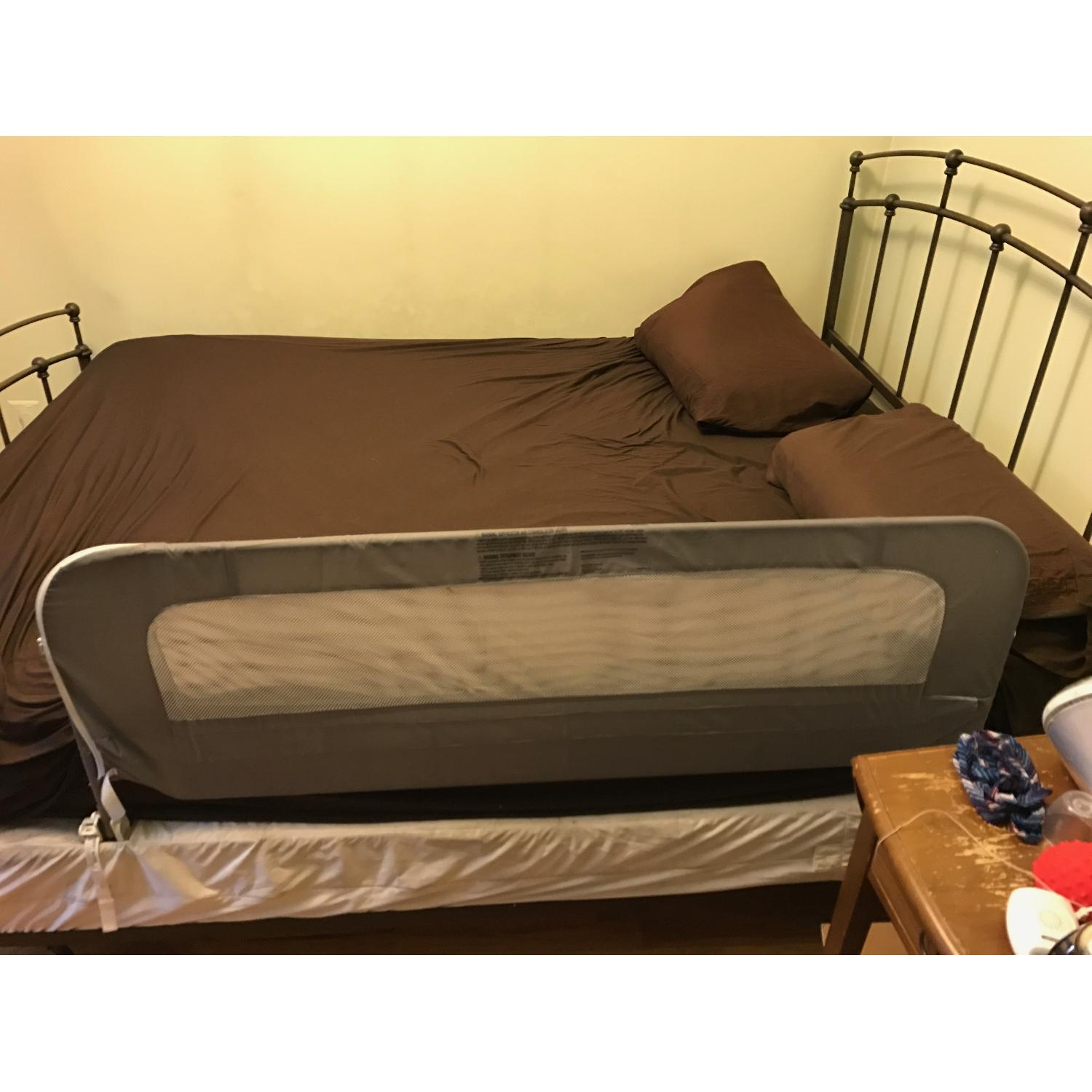 Raymour & Flanigan Fenton Wrought Iron Queen Bed - image-1