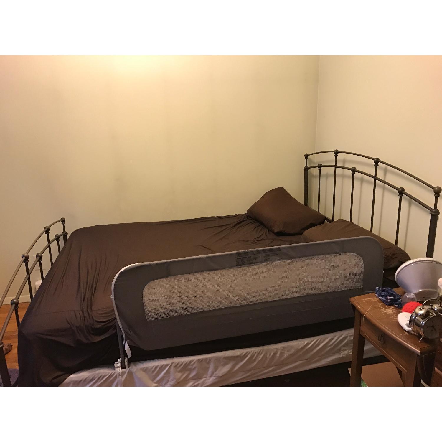 Raymour & Flanigan Fenton Wrought Iron Queen Bed - image-2