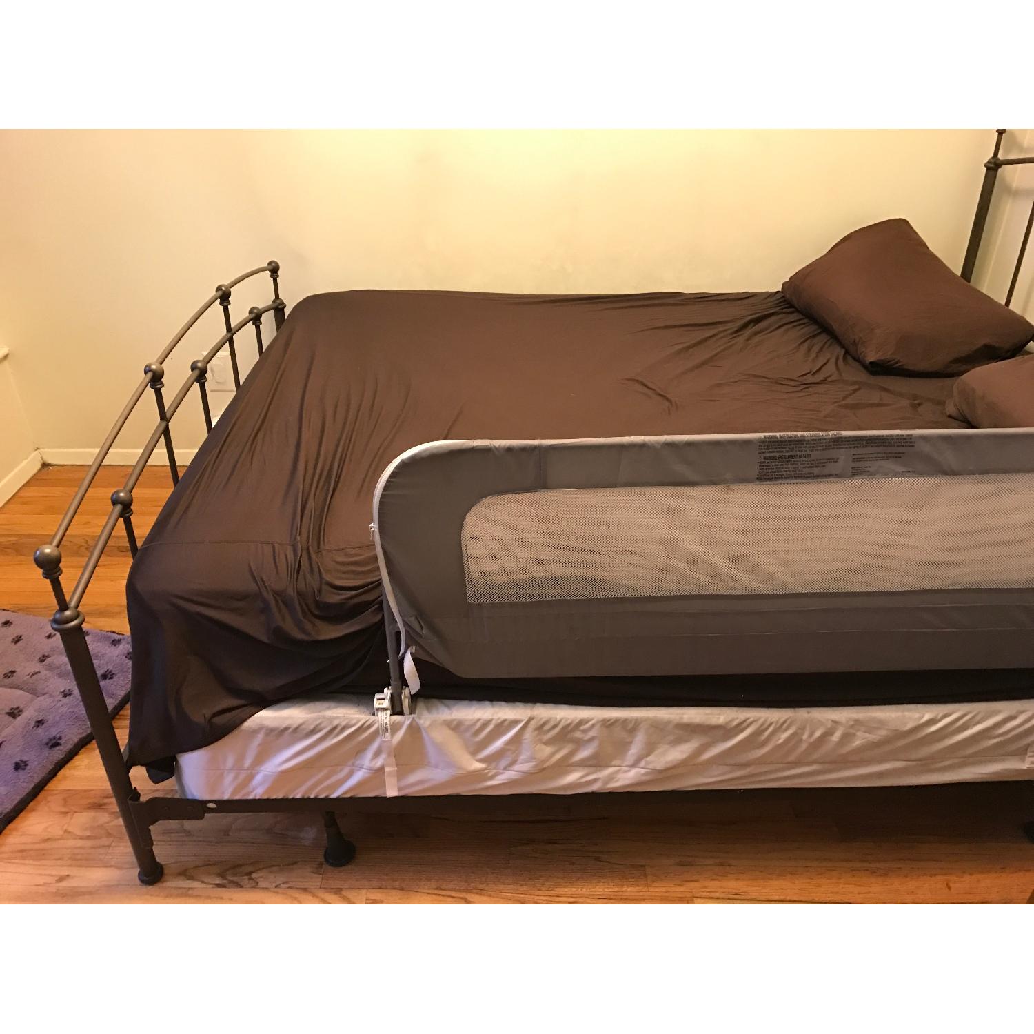 Raymour & Flanigan Fenton Wrought Iron Queen Bed - image-6