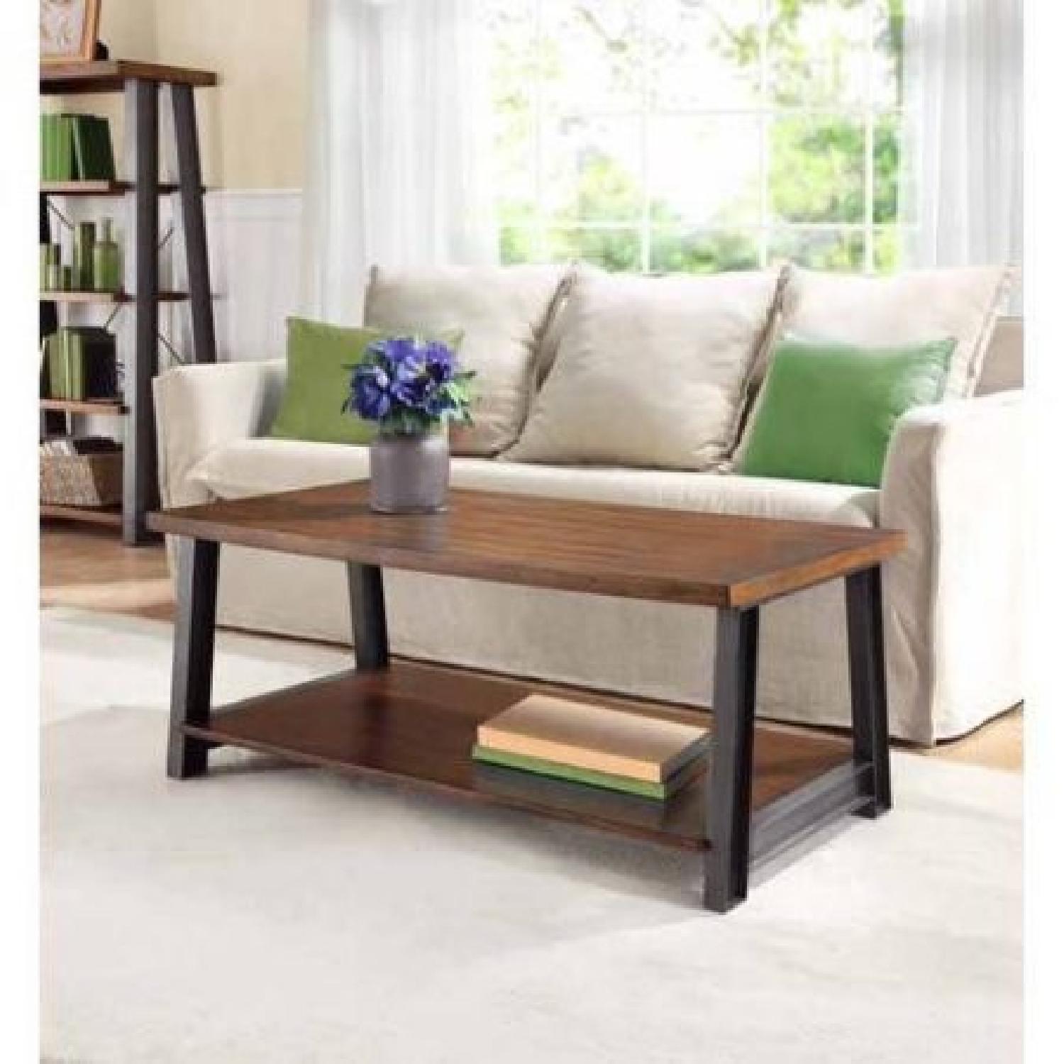 Better Homes and Gardens Mercer Coffee Table in Vintage Oak - image-3