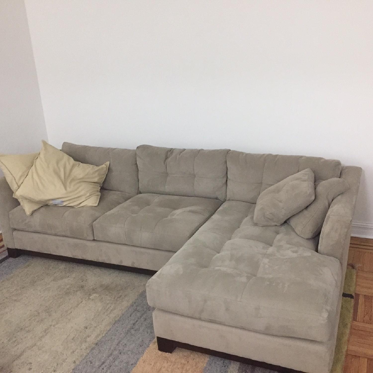 Macy's Doss 2-Piece Sectional Sofa w/ Chaise - image-1