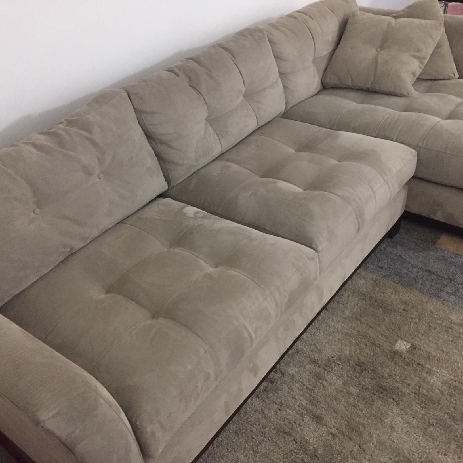Macy's Doss 2-Piece Sectional Sofa w/ Chaise - image-3