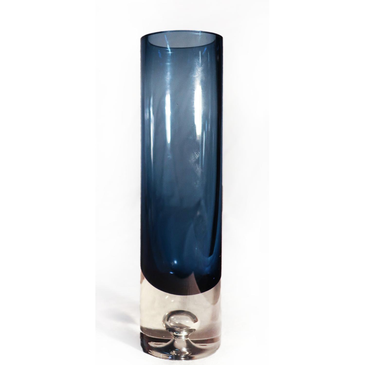 Iittala Tapio Wirkkala Blue Vase - image-1
