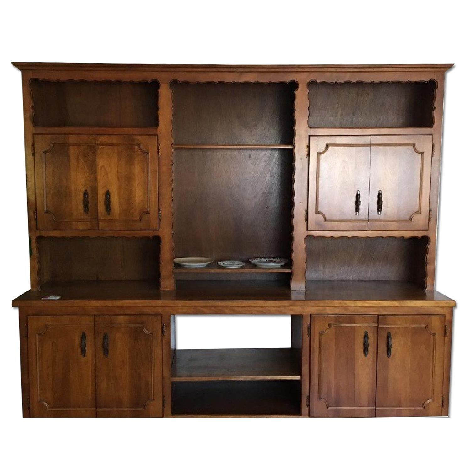 Solid Wood Wall Unit - image-0