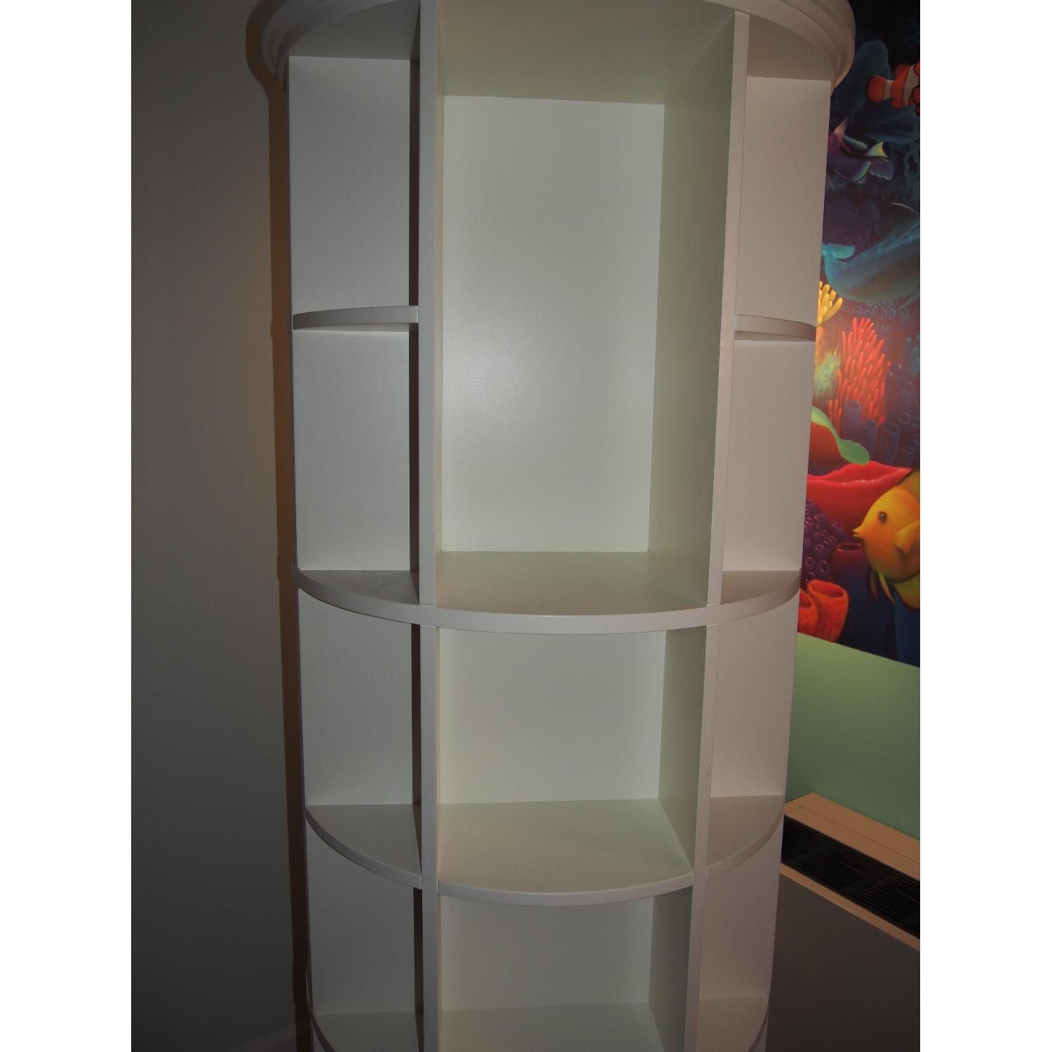 PB Teen Revolving Bookcase - image-2