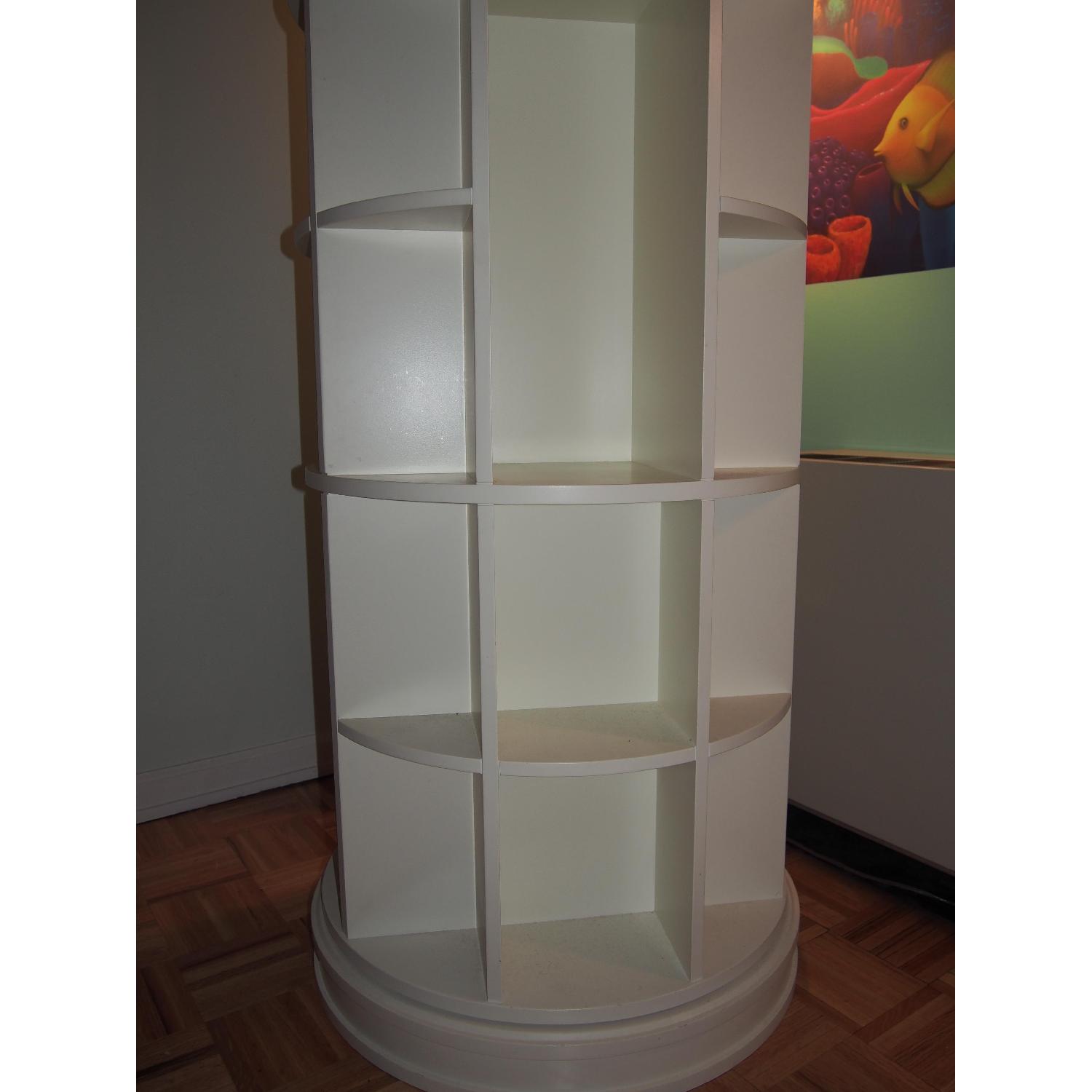 PB Teen Revolving Bookcase - image-4