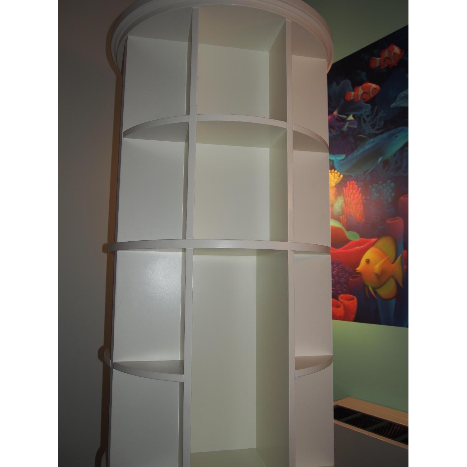 PB Teen Revolving Bookcase - image-5
