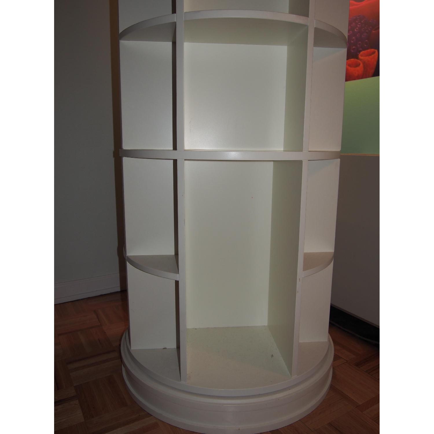 PB Teen Revolving Bookcase - image-6