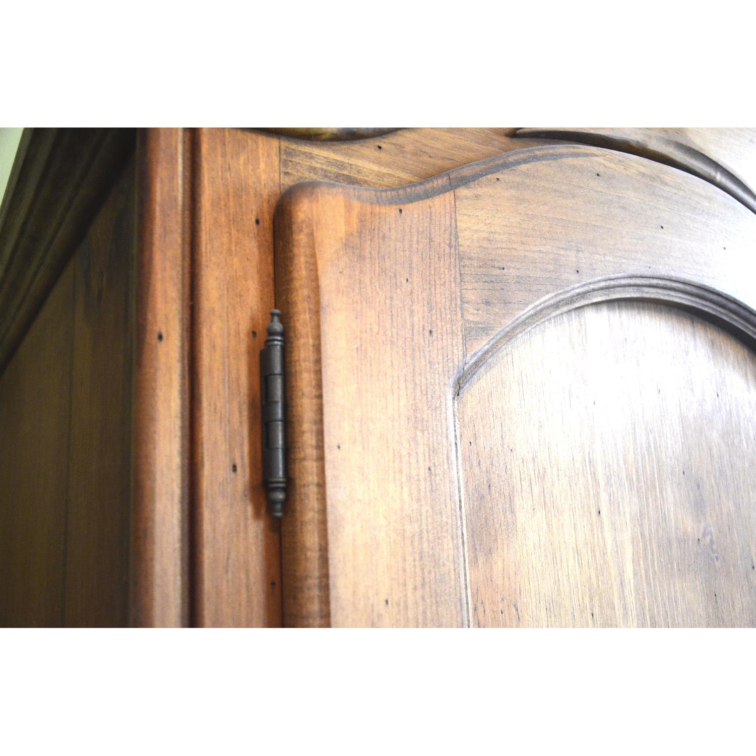 Handmade Solid Oak Armoire/Wardrobe - image-4