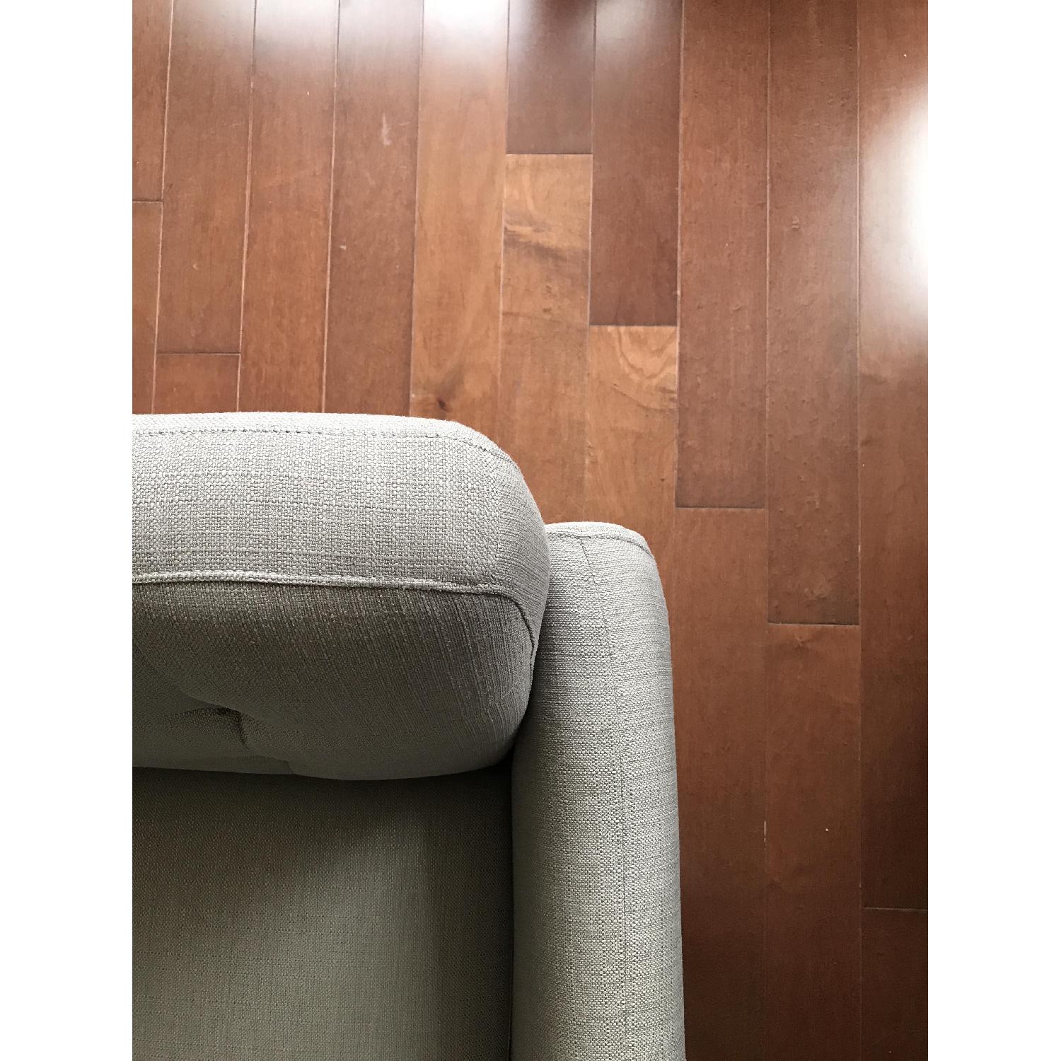 Poundex Bobkona Modern Sectional Sofa in Gray - image-7