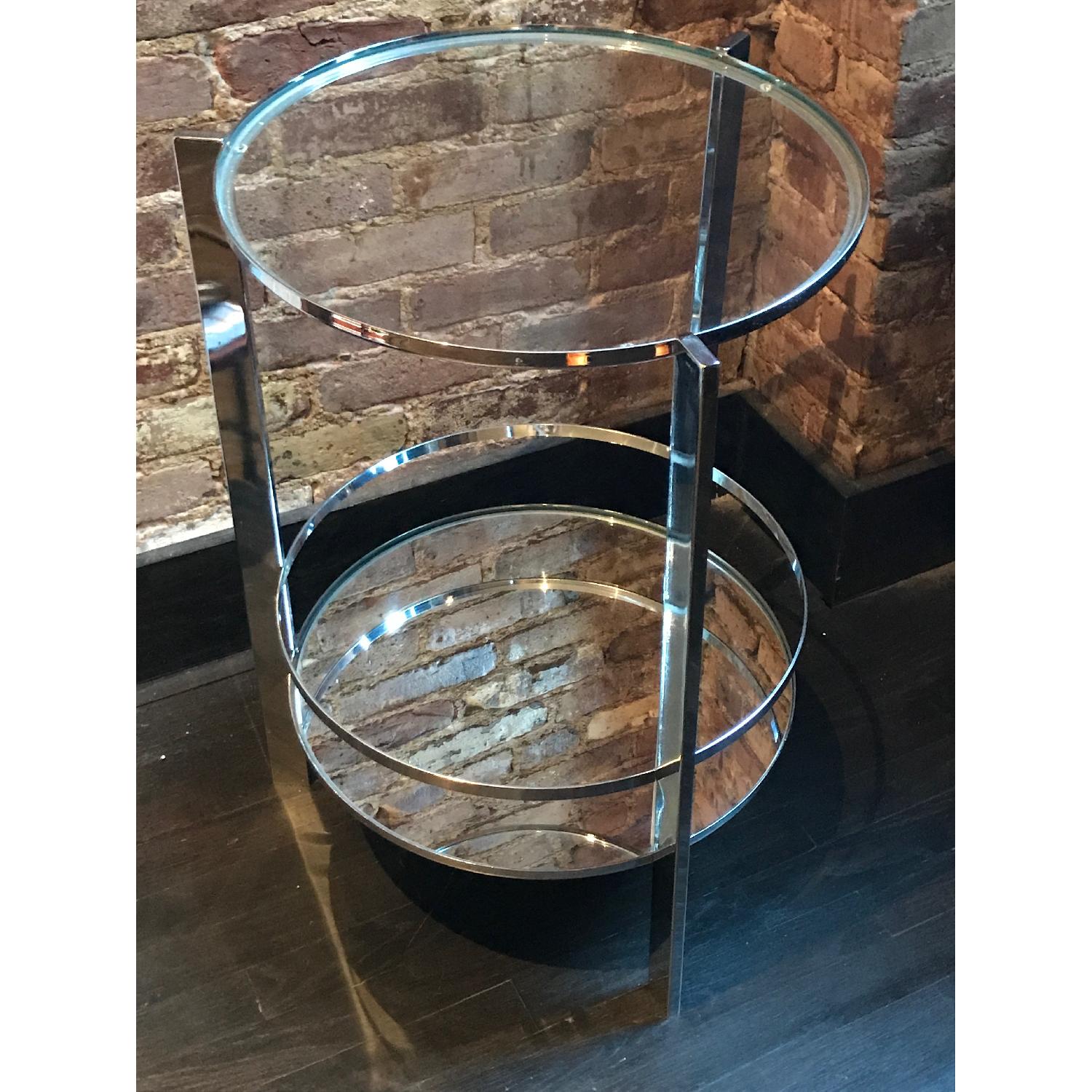 CB2 Ernest Chrome Bar Cart - image-2