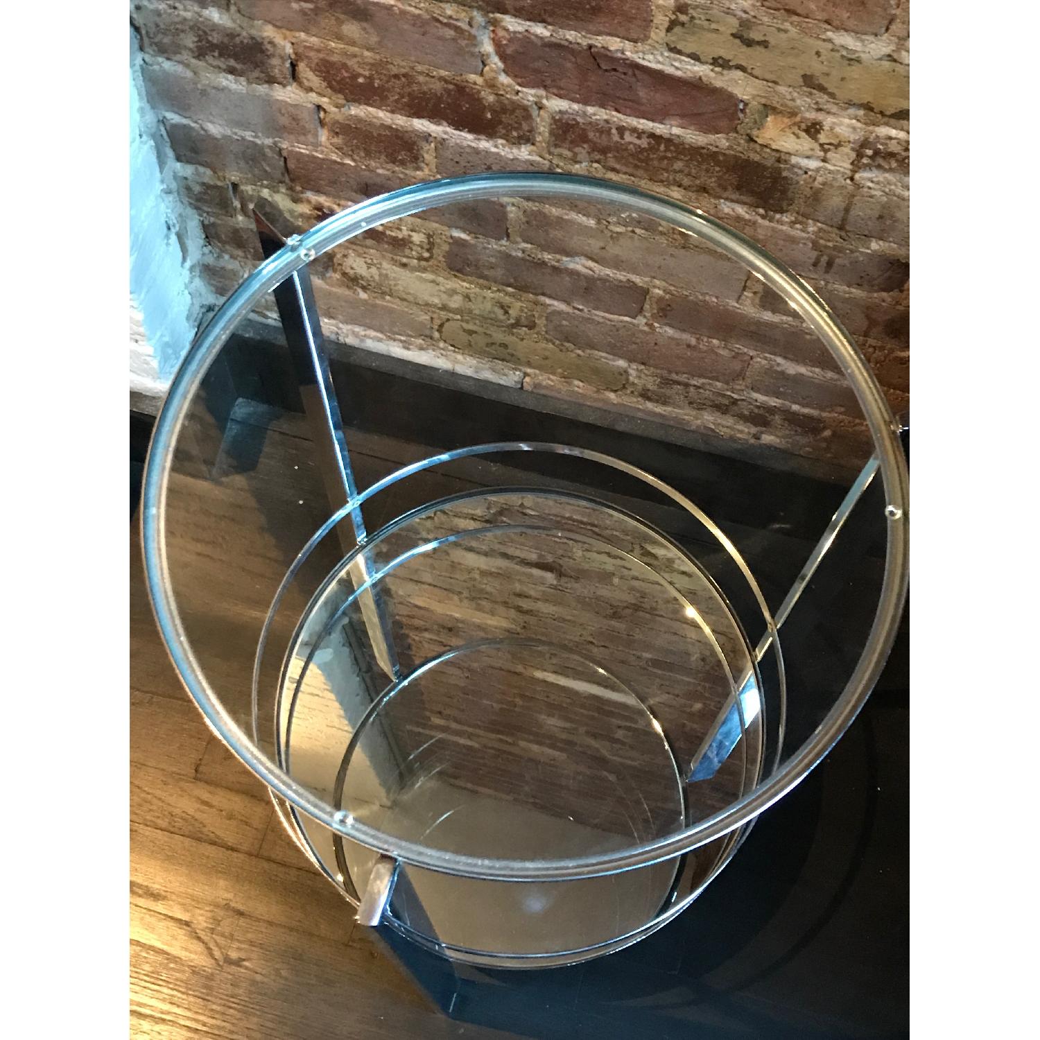 CB2 Ernest Chrome Bar Cart - image-4