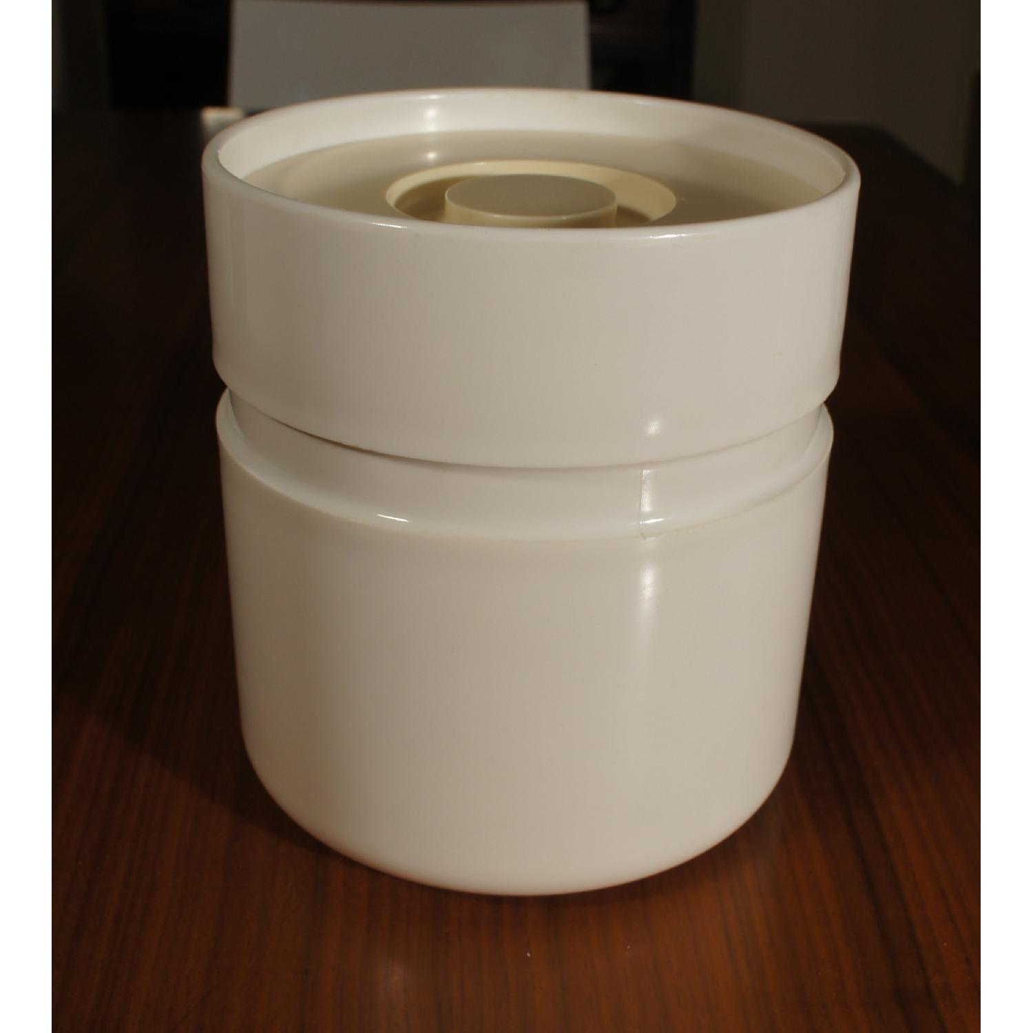 Sergio Asti for Heller Ice Bucket in Architects White - image-2