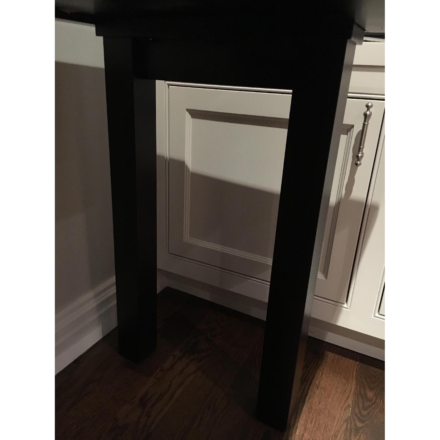 Pottery Barn Bedford Three Drawer Desk in Espresso - image-2