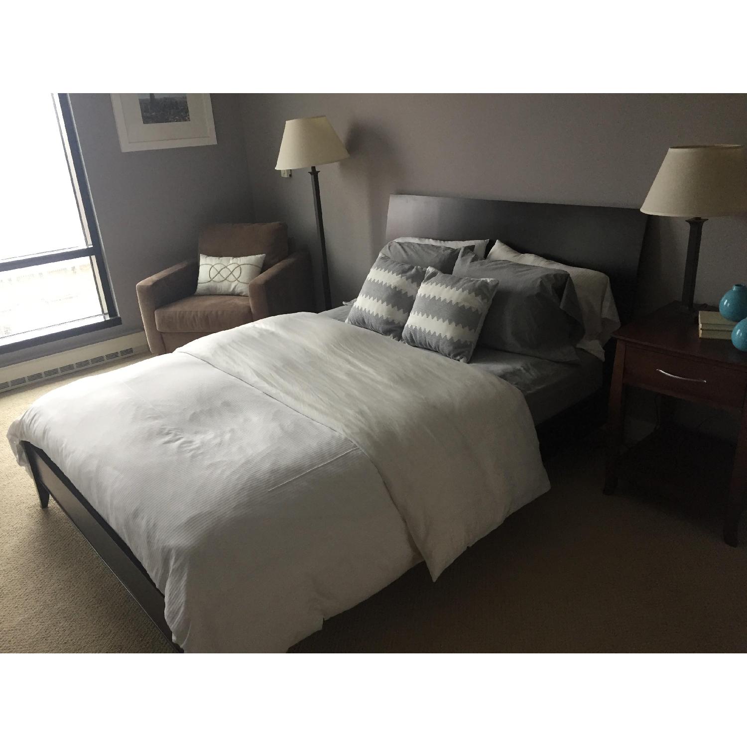 West Elm Sleigh Bed Frame AptDeco