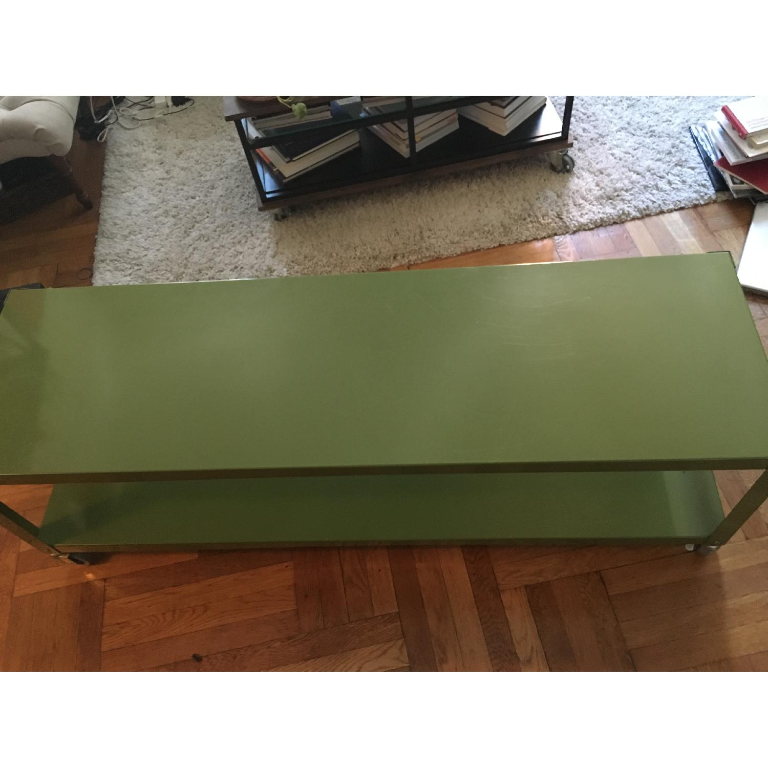 CB2 Rolling TV-Stand/Coffee Table - image-2