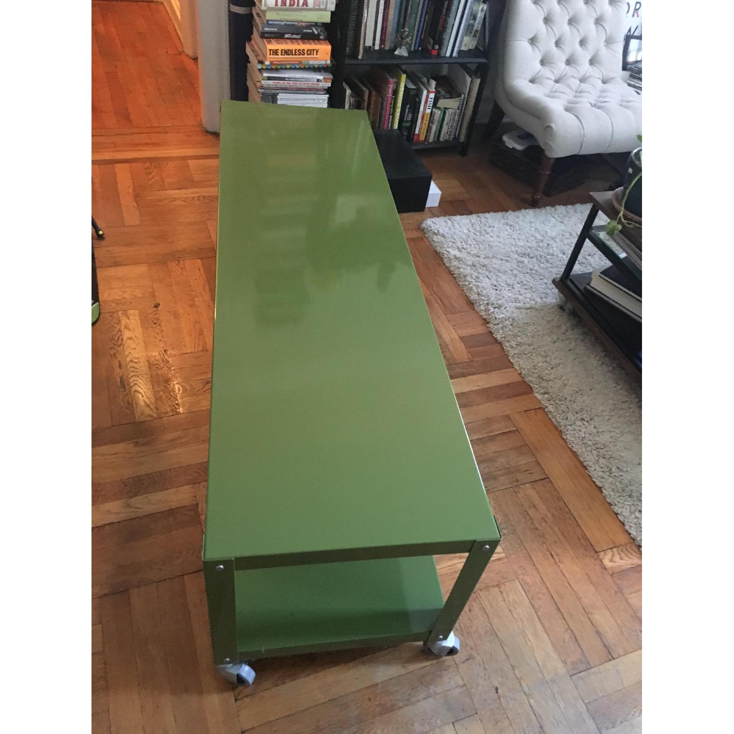 CB2 Rolling TV-Stand/Coffee Table - image-3