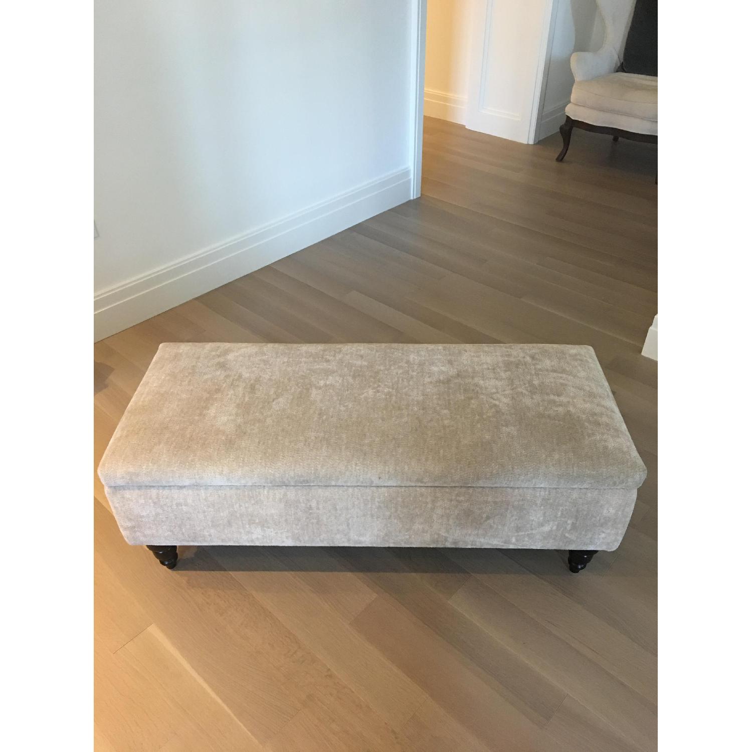 Custom Made Bench w/ Storage - image-1