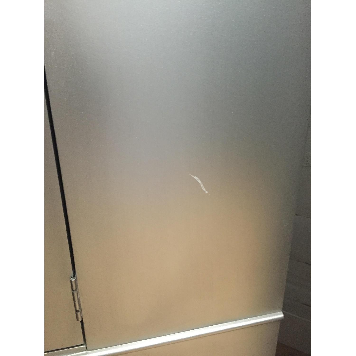 Pier 1 Hayworth Mirrored Jewelry Armoire in Silver - image-5