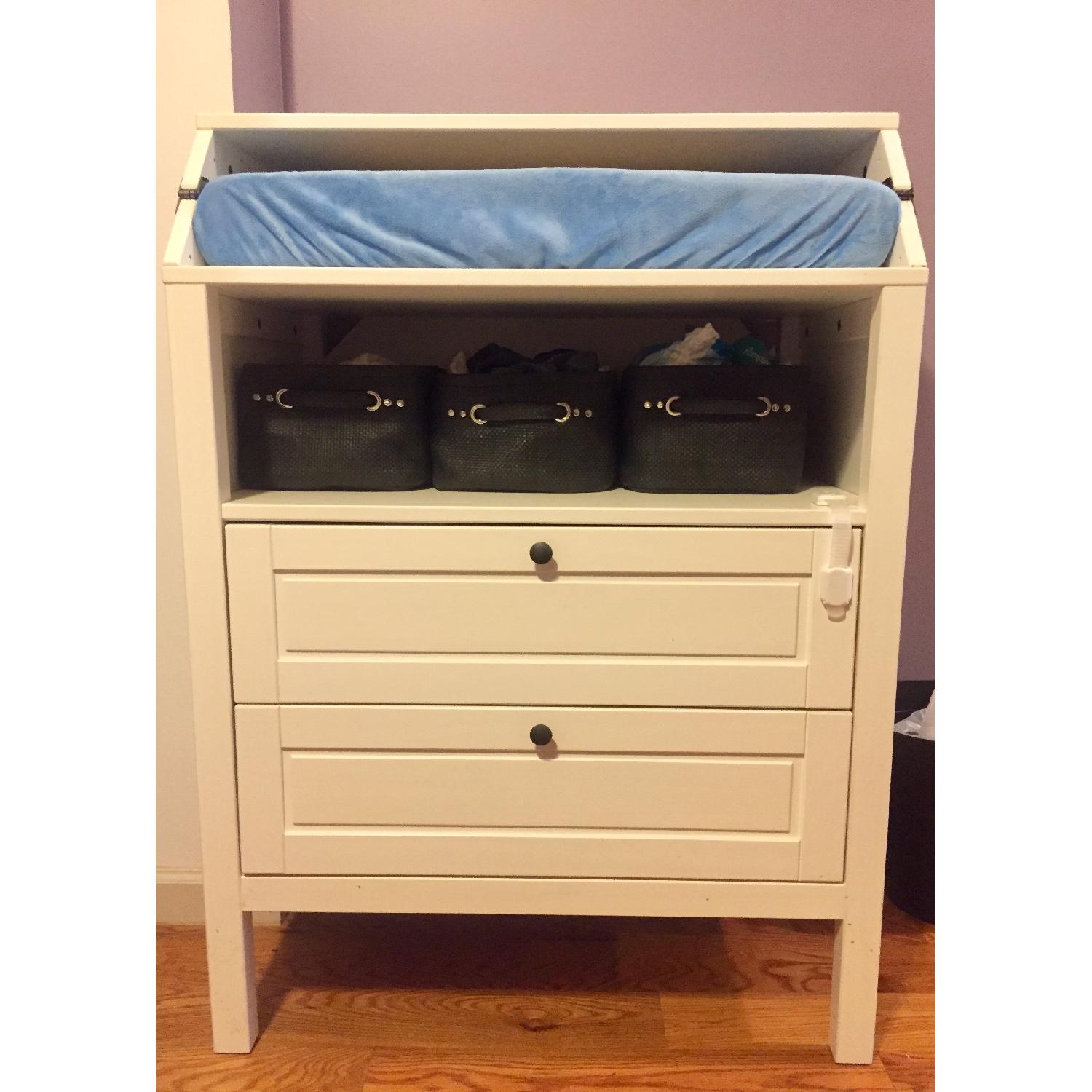 Ikea Sundvik Foldable Changing Table - image-1
