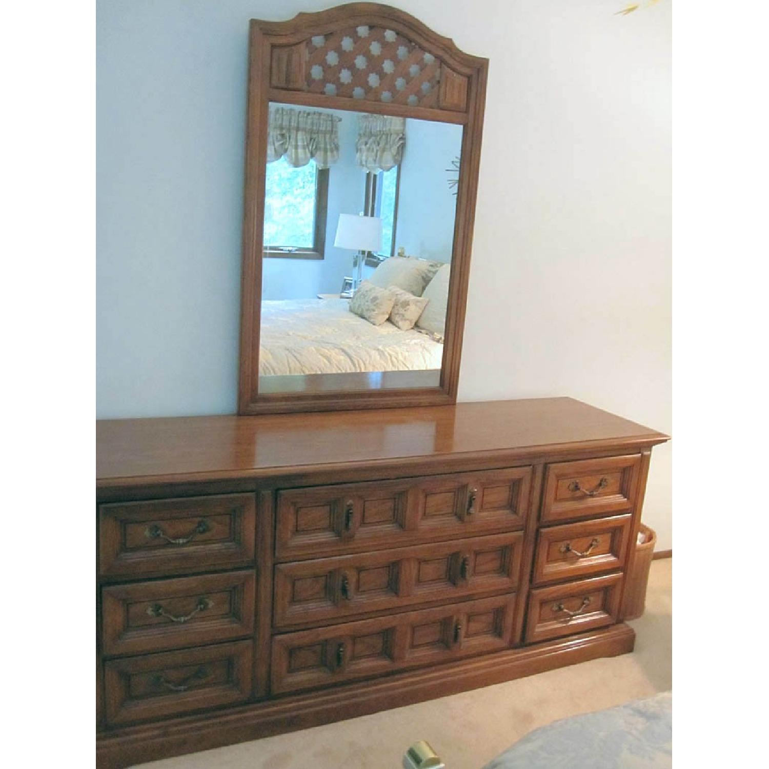 Dixie 5 Piece Contemporary Mediterranean Bedroom Set - image-1