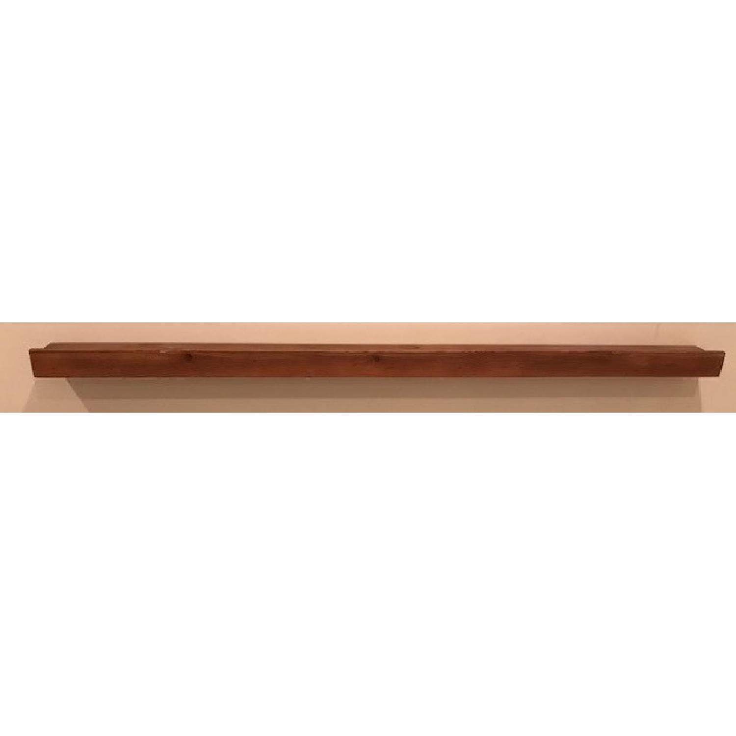 West Elm Salvaged Wood Deep Picture Ledge - image-1