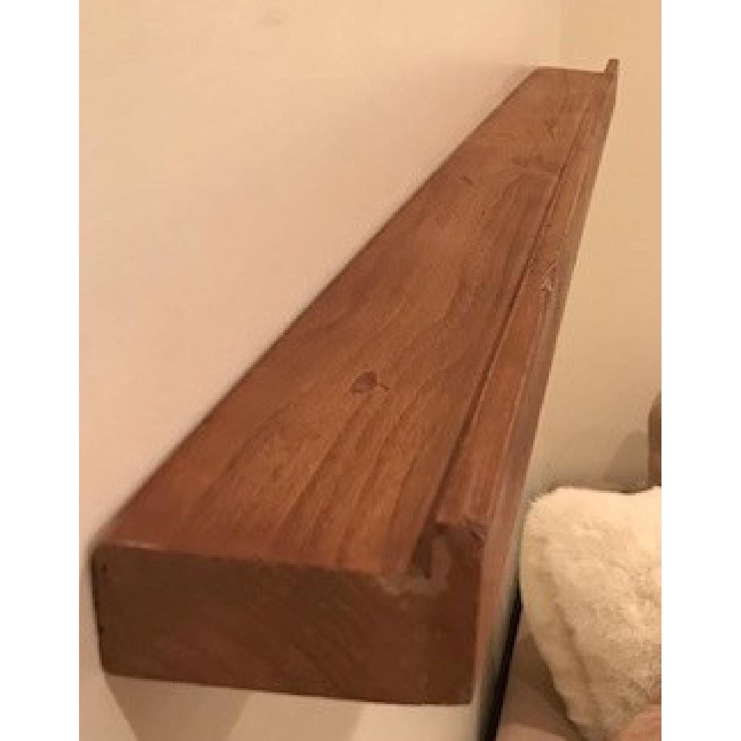 West Elm Salvaged Wood Deep Picture Ledge - image-2