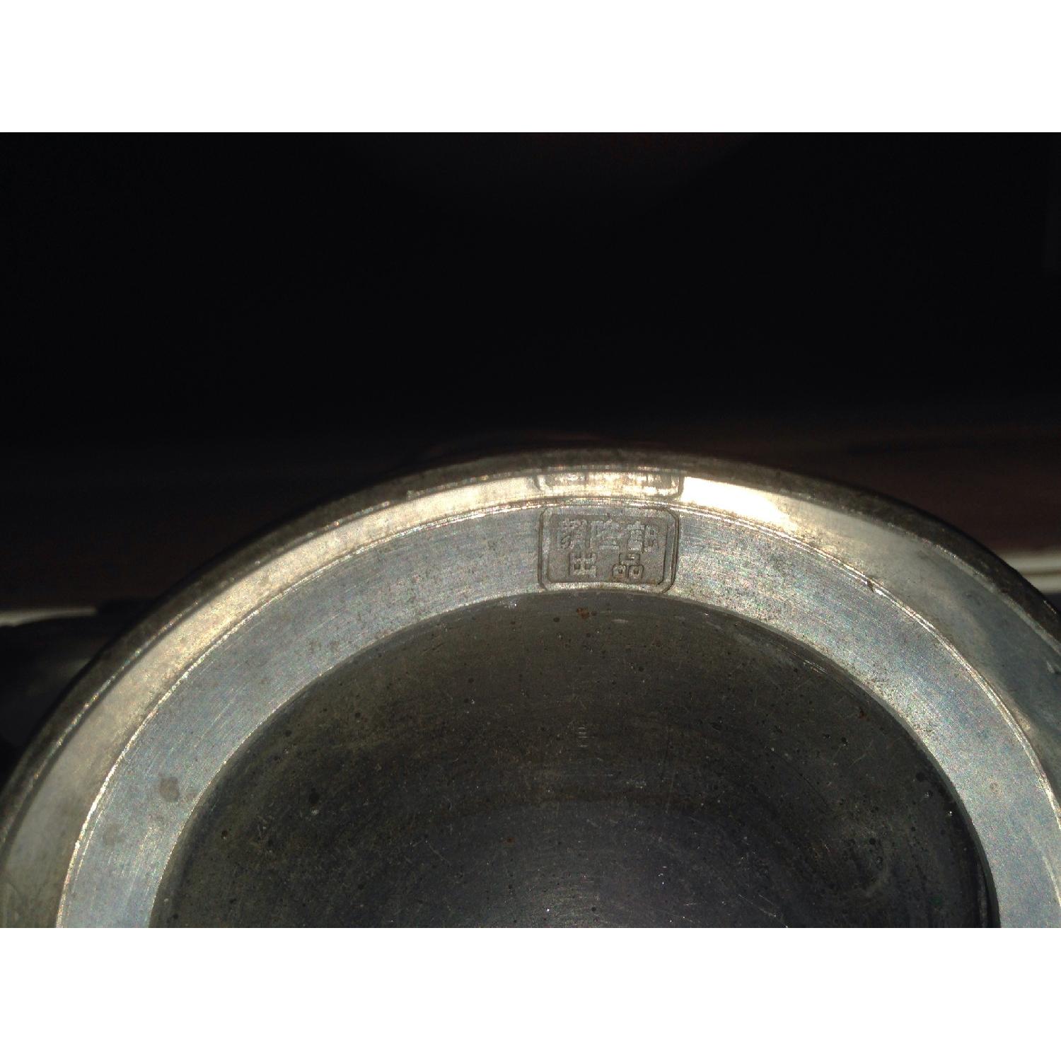 Lonkee Swatow Chinese Pewter Tankard - image-1