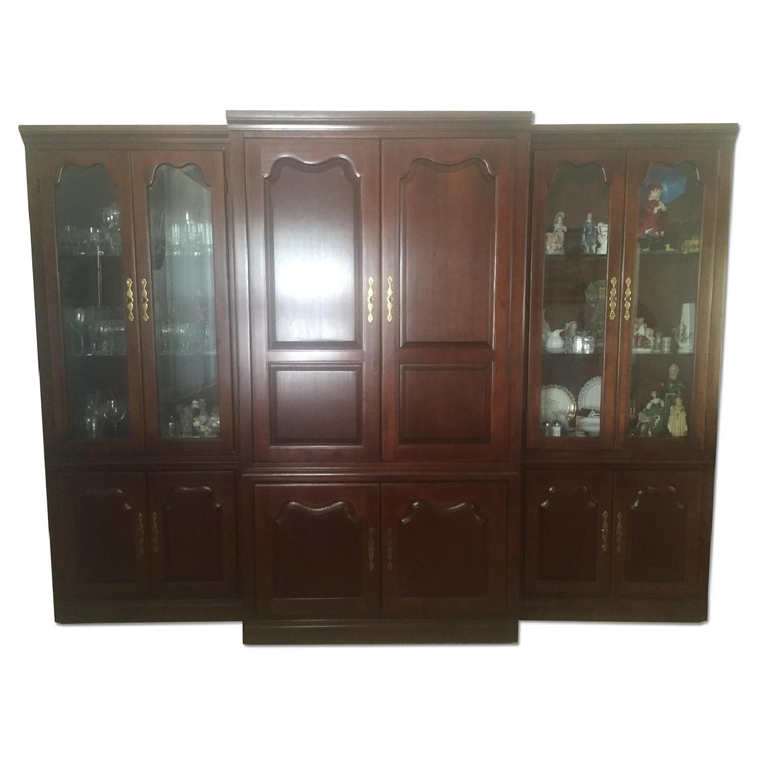 Entertainment Center w/ Side Storage - image-0