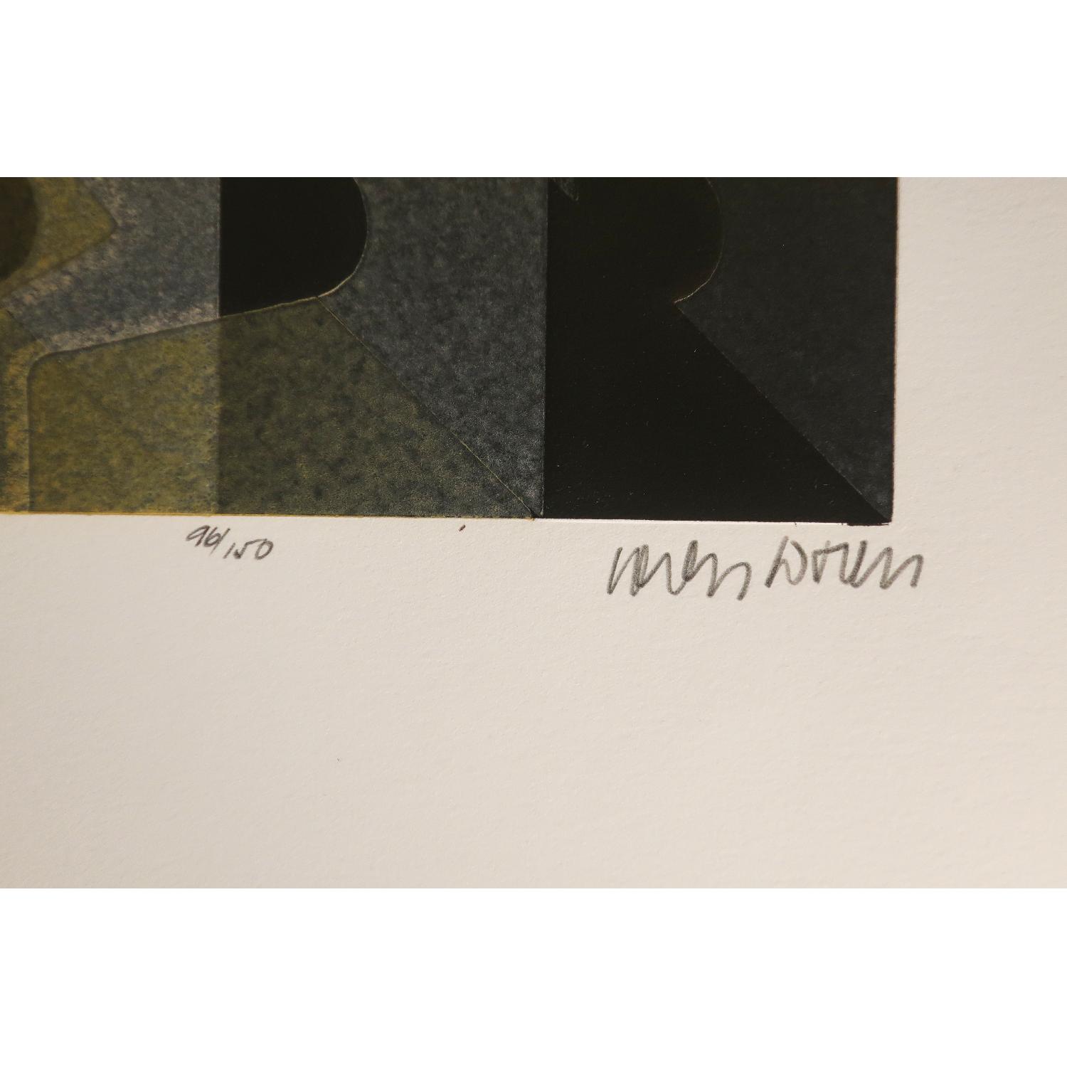 Carlos Davila Aquatint Etching - Line III - image-3