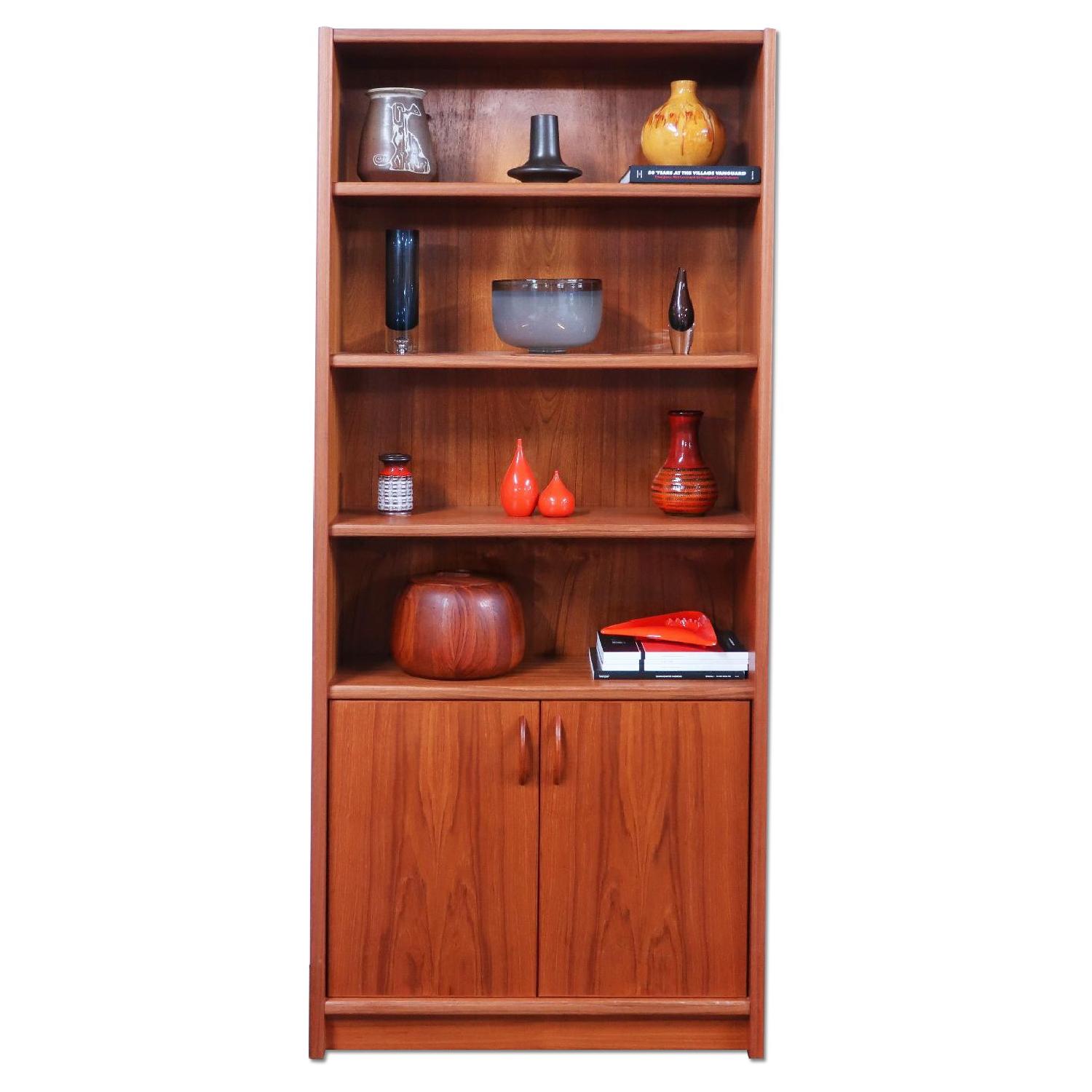 Danish Modern Teak Bookshelf - image-0