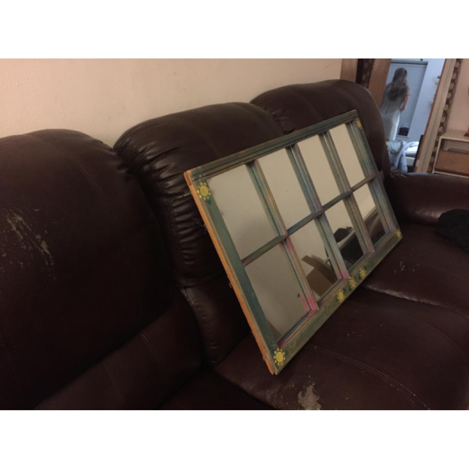 8 Panel Hand Painted Mirror - image-3