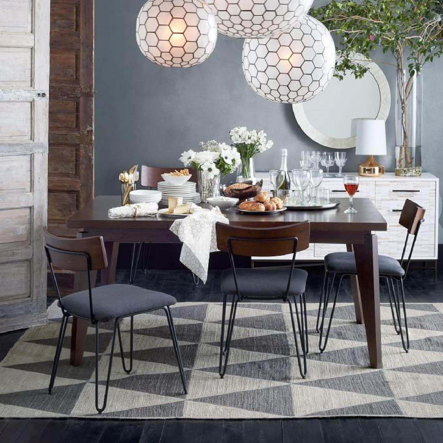 West Elm Angled-Leg Expandable Dining Table - image-2