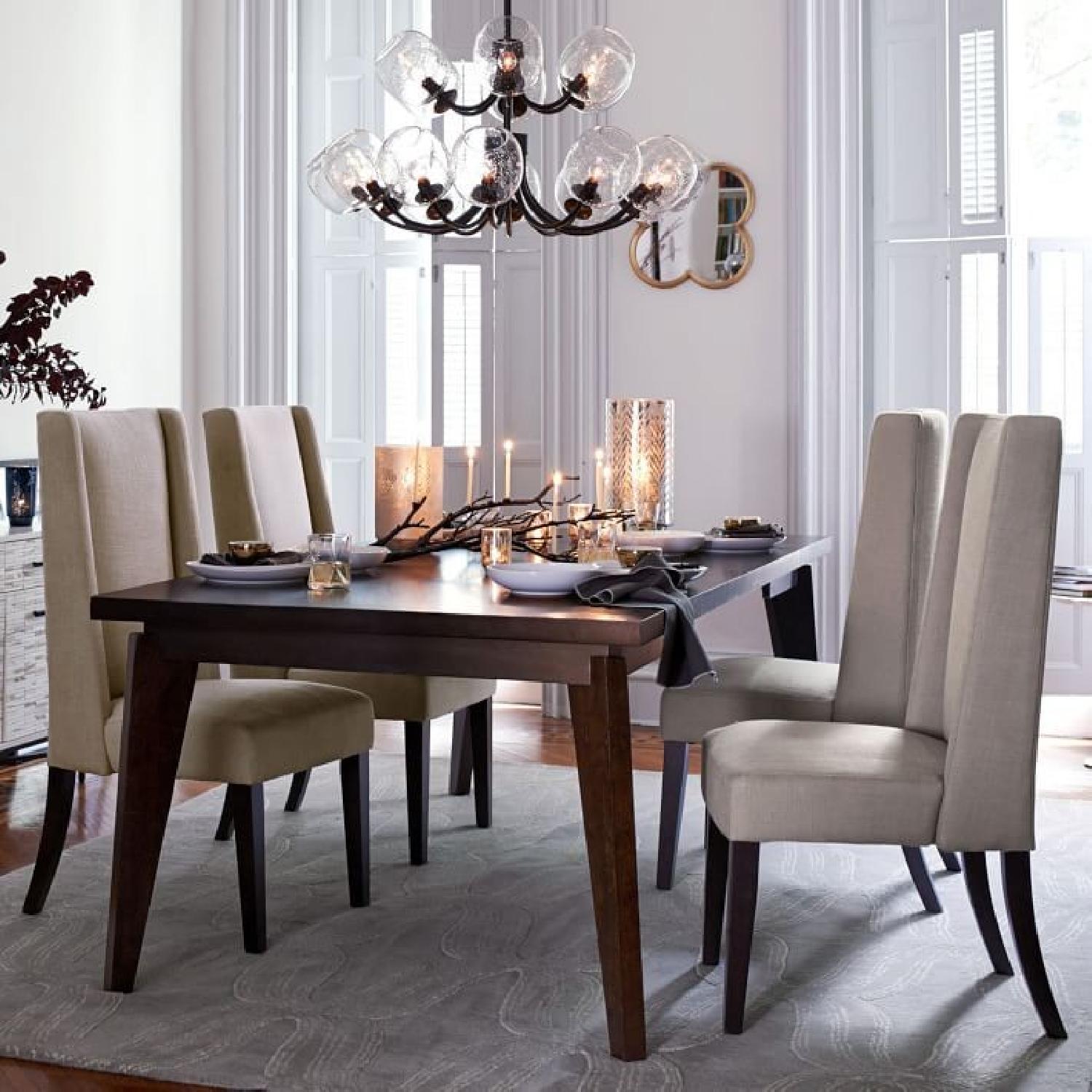 West Elm Angled-Leg Expandable Dining Table - image-3
