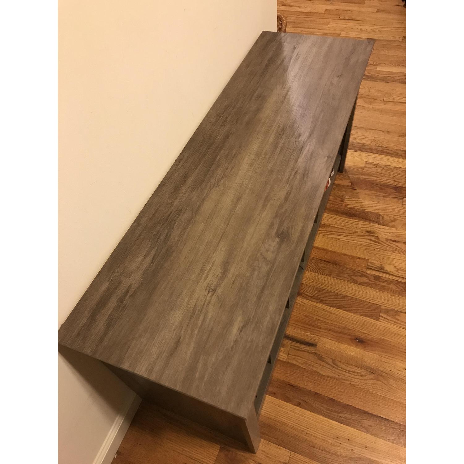 Prepac Drifted Grey Cubby Storage Bench - image-3
