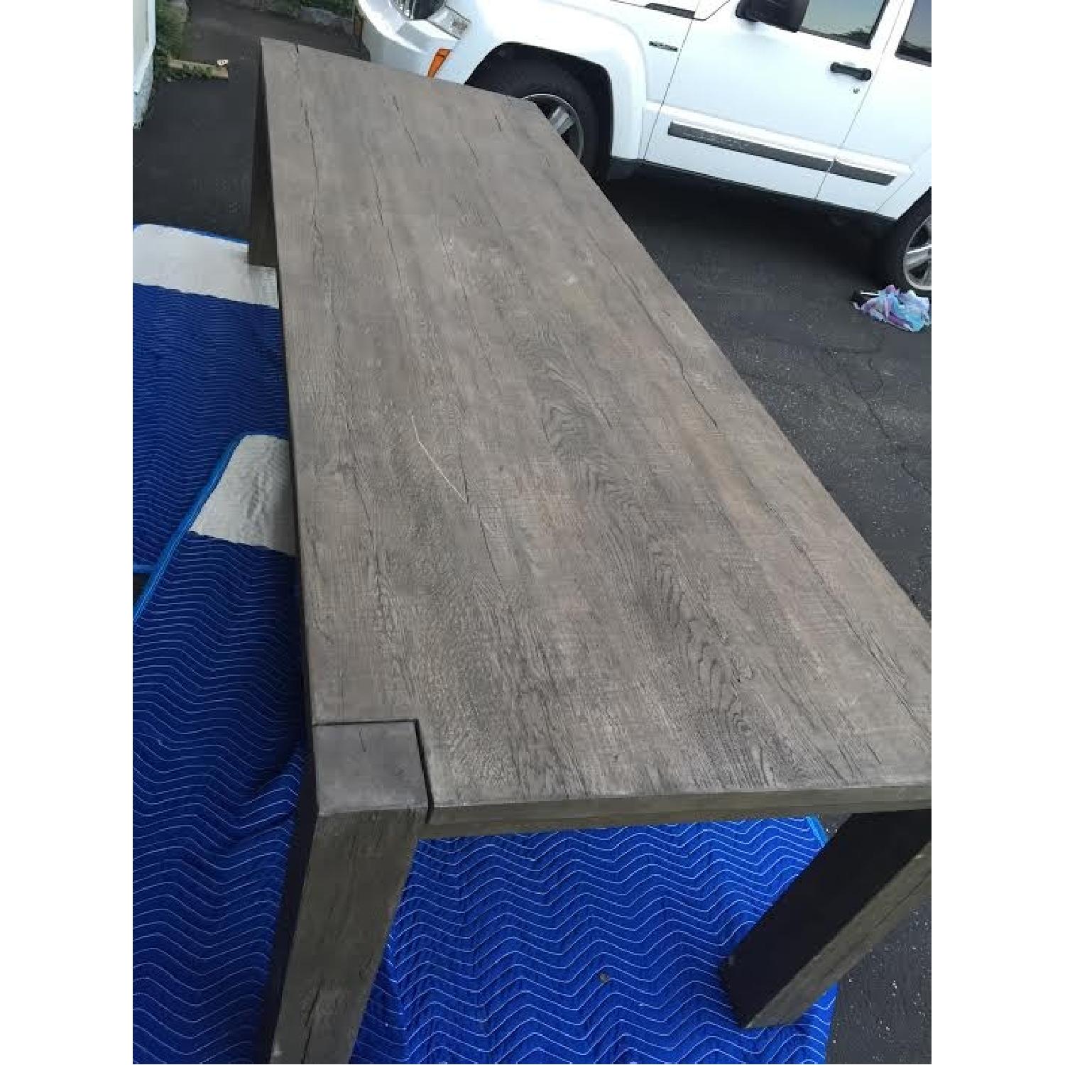 Restoration Hardware Russian Oak Parsons Table - image-4