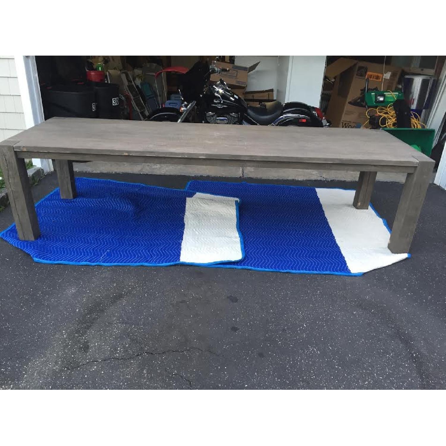 Restoration Hardware Russian Oak Parsons Table - image-7