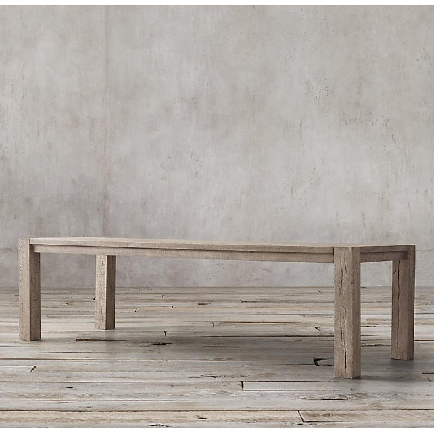 Restoration Hardware Russian Oak Parsons Table - image-8