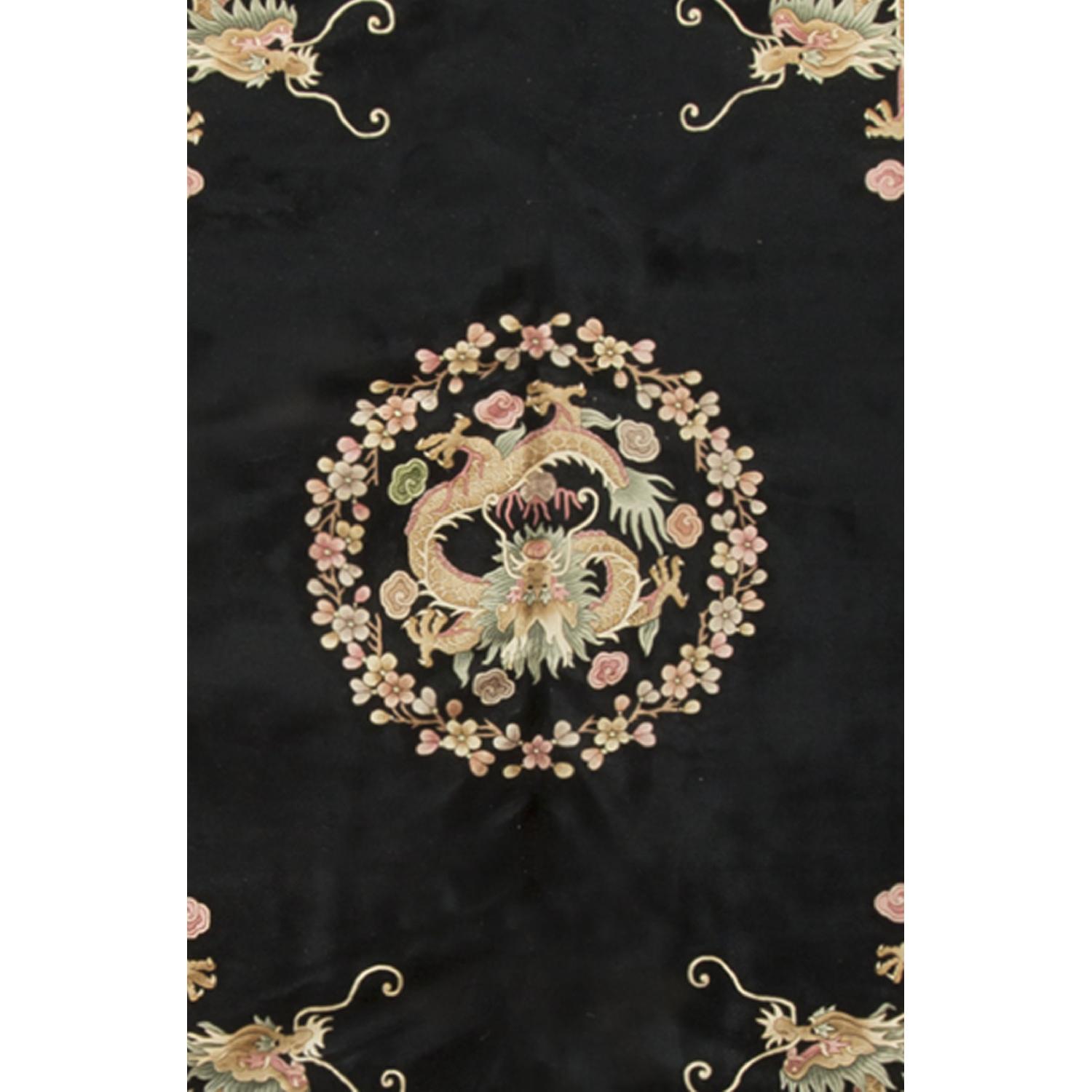 Antique China Rug in Multi - image-1