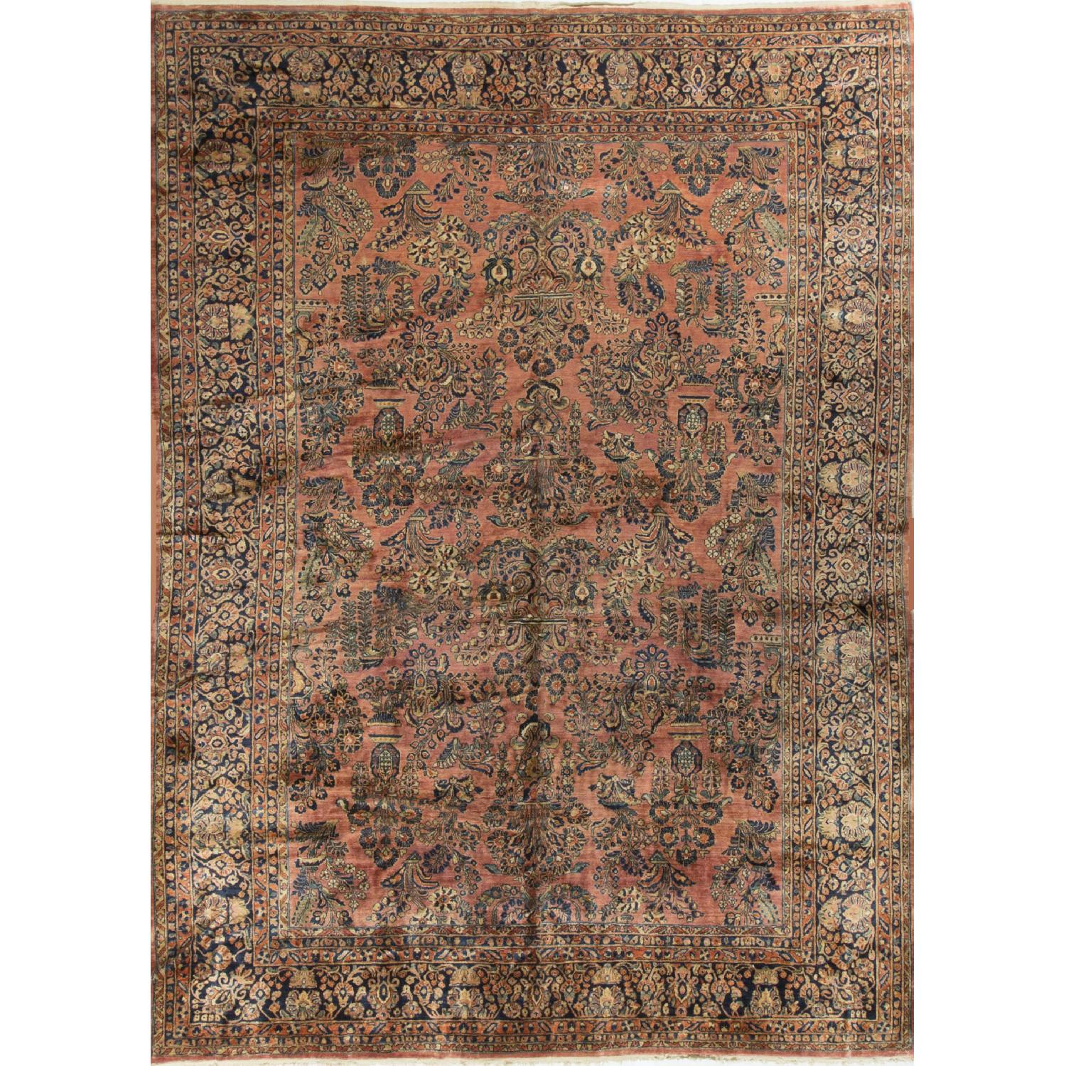 Antique Persian Sarok Rug in Multi - image-0