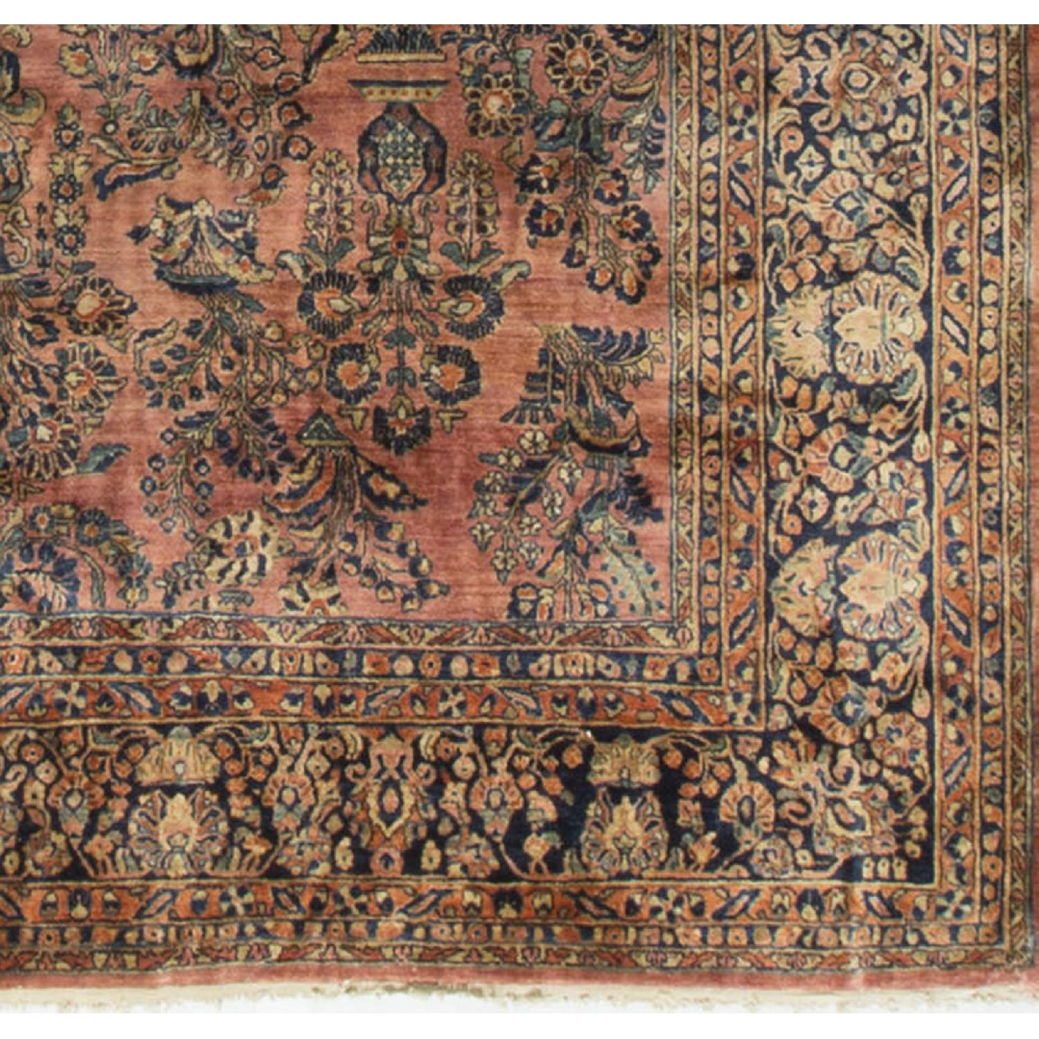 Antique Persian Sarok Rug in Multi - image-1