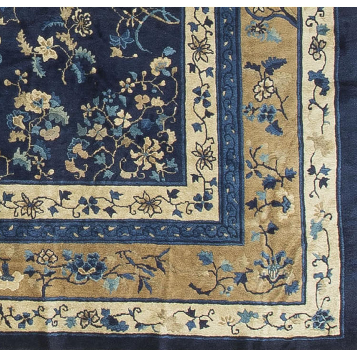 Antique China Rug in Multi - image-1